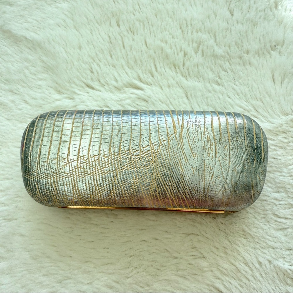 Vintage Judith Leiber reptile skin with Swarovski crystals Authentic